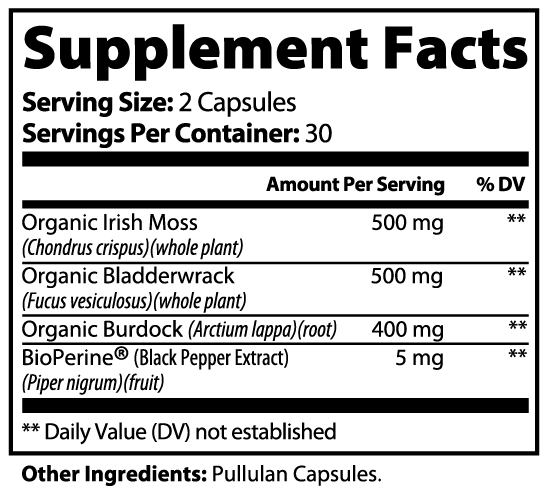 Mossana – Organic Sea Moss Blend