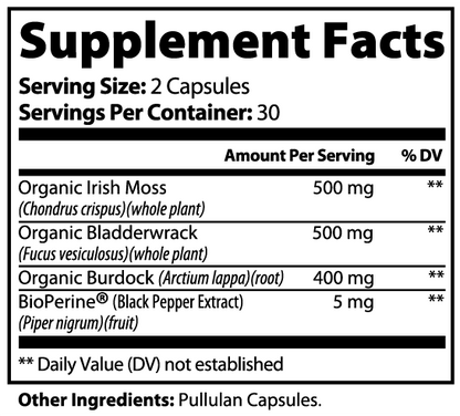 Mossana – Organic Sea Moss Blend